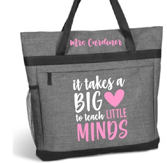 Personalised Teacher Tote