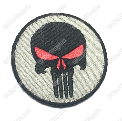 Punisher DIEU JUGERA NOS ENNEMIS Glow Dark Navy Seals DEVGRU PVC 3D Fastener Patch