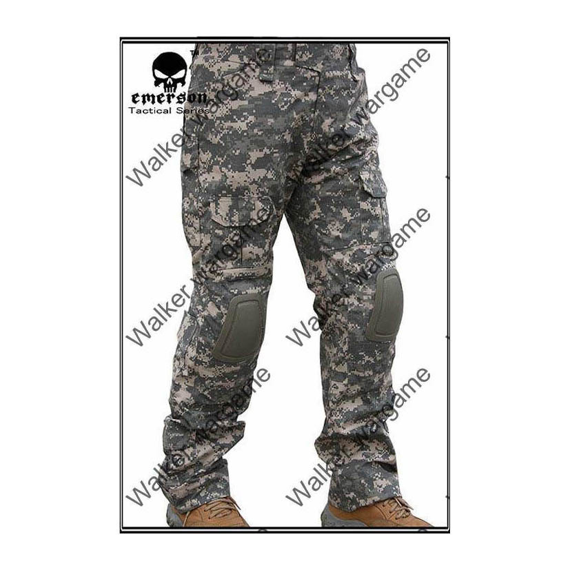 Combat Pants Build In Knee Pads ACU