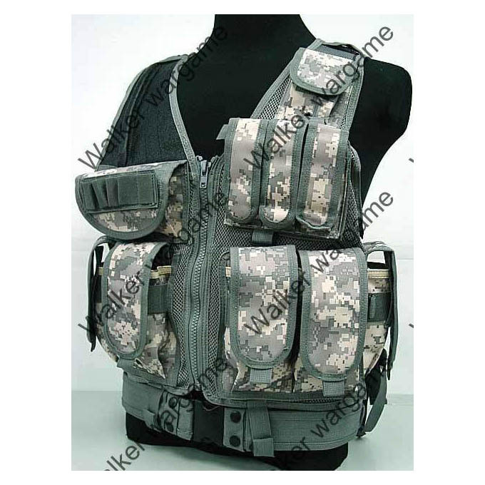 TAC Tactical vest With Belt US Army ACU
