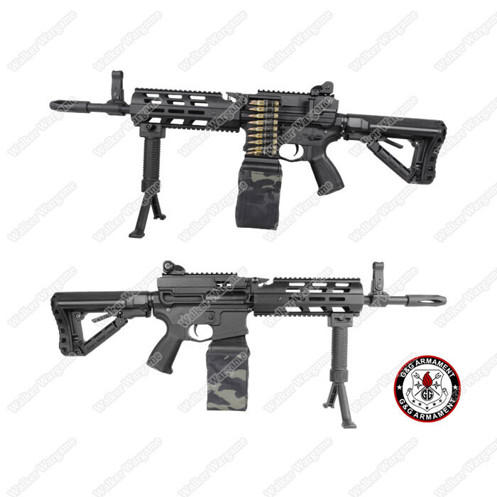 G&G CM16 LMG Light Machine Gun With Drum Mag Airsoft Electric Gun