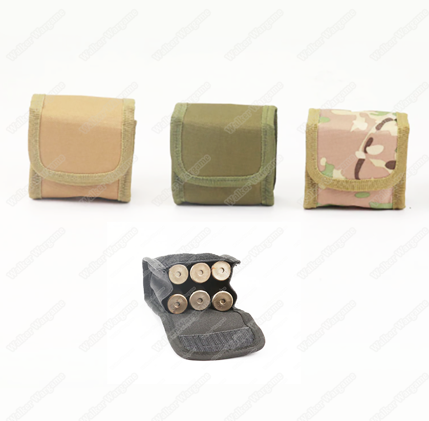 Gexgune Tactical 10 Colpi Shotshell Ricarica Titolare Molle Sacchetto Per 12 Gauge/20G Caricatore Munizioni Rotonda Cartuccia Titolare Tattico Pouch - 3