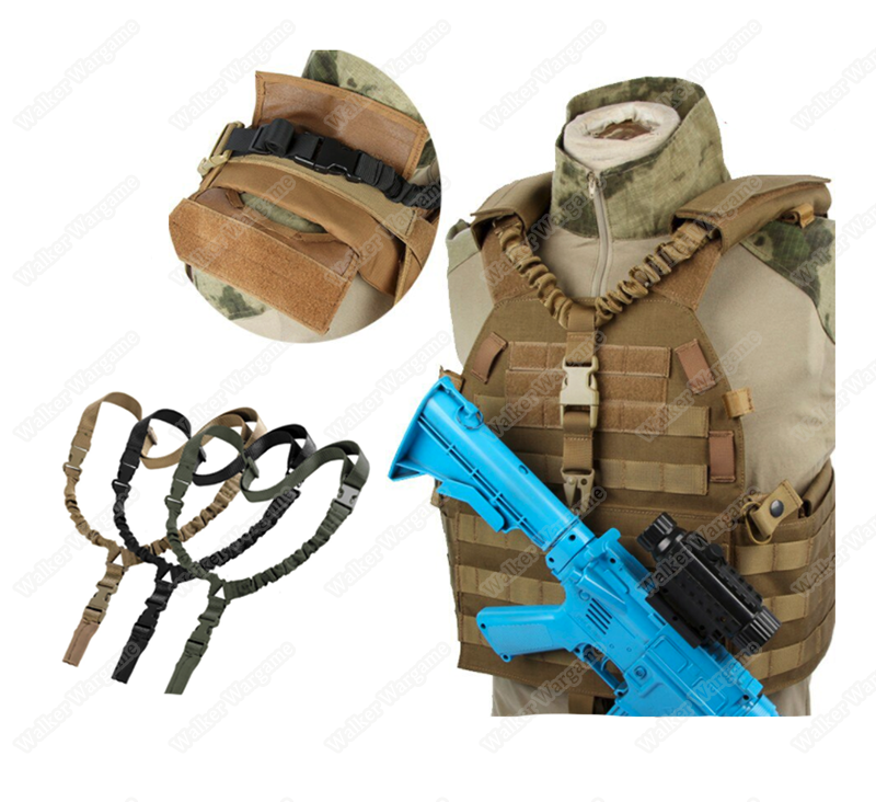 Quick release Tactical One 1 Point Gun Sling Gen2 Adjustable Bungee