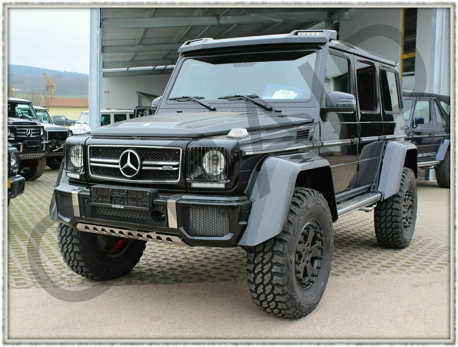 Мерседес g63 4x4