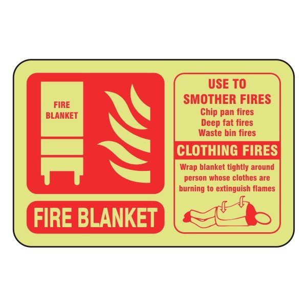 Fire Blanket Signs