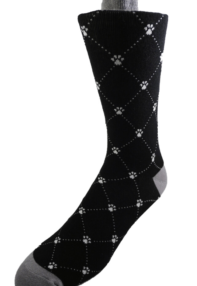 Paw Print Socks Señor Style