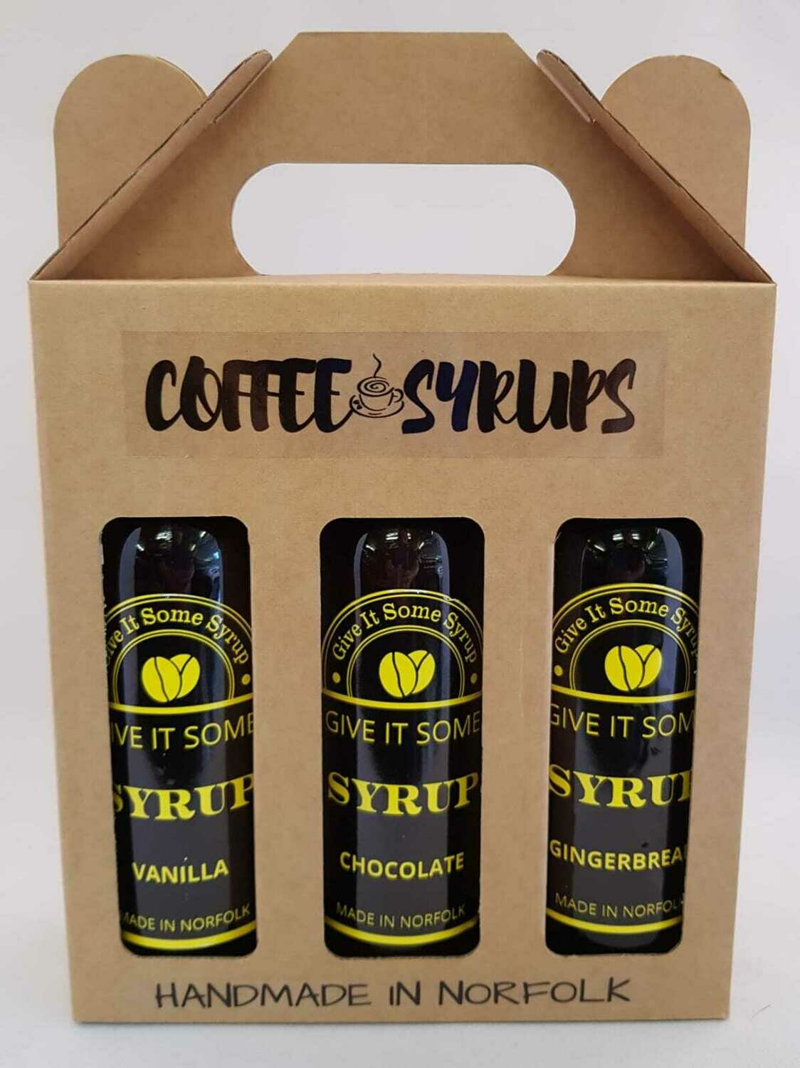 Coffee Syrup Gift Set Give it Some Syrup