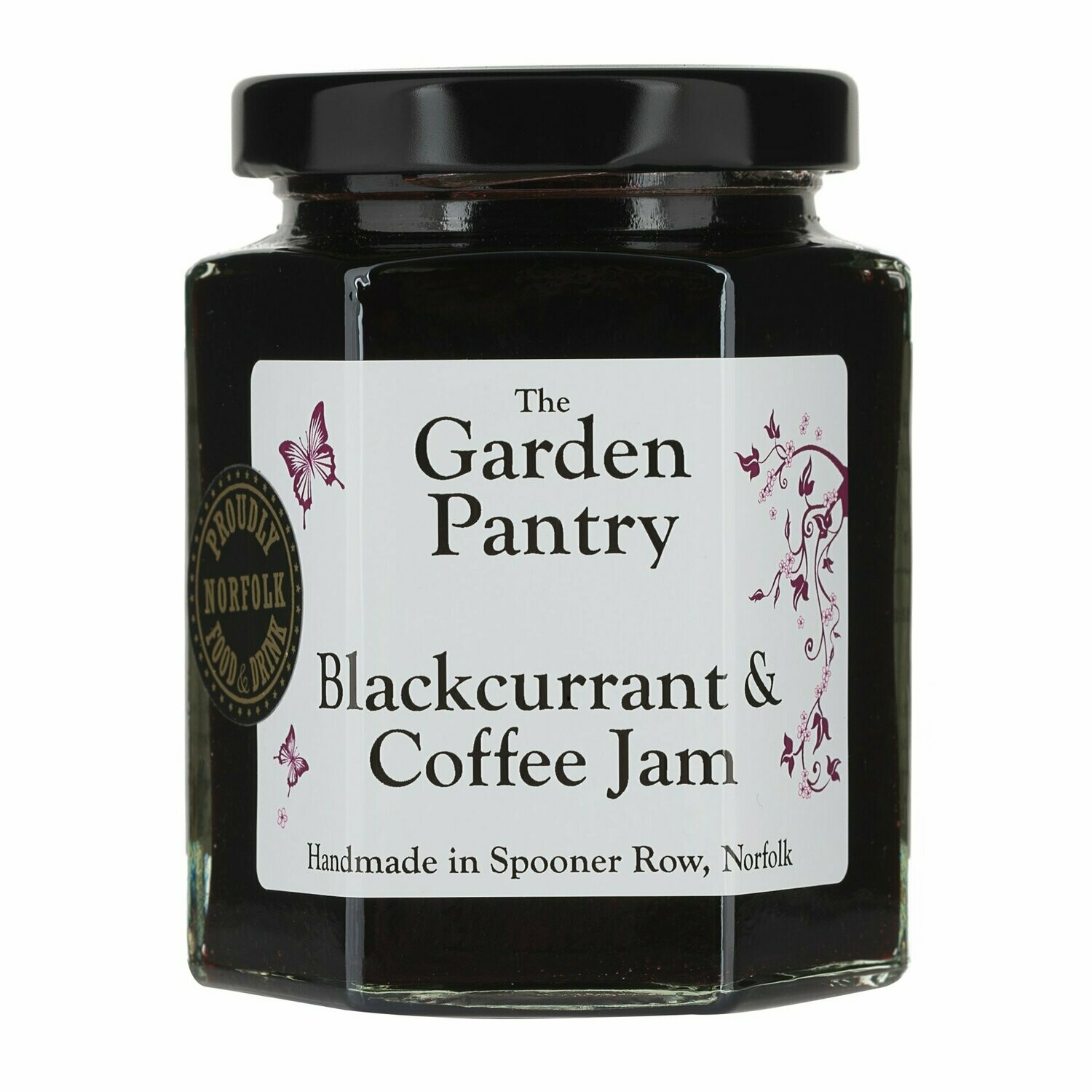 Blackcurrant & Coffee Jam by The Garden Pantry