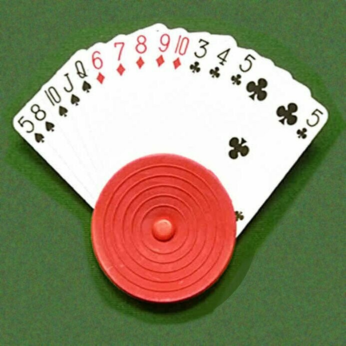 Round Playing Card Holder