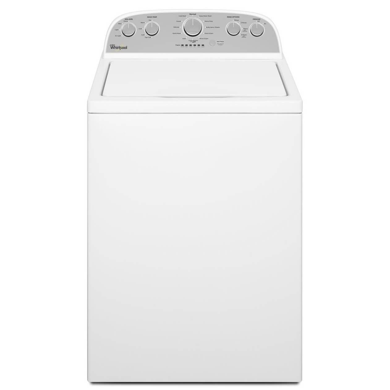 Whirlpool 4.3 Cu. Ft. White HighEfficiency Top Loading Washer WTW5000DW