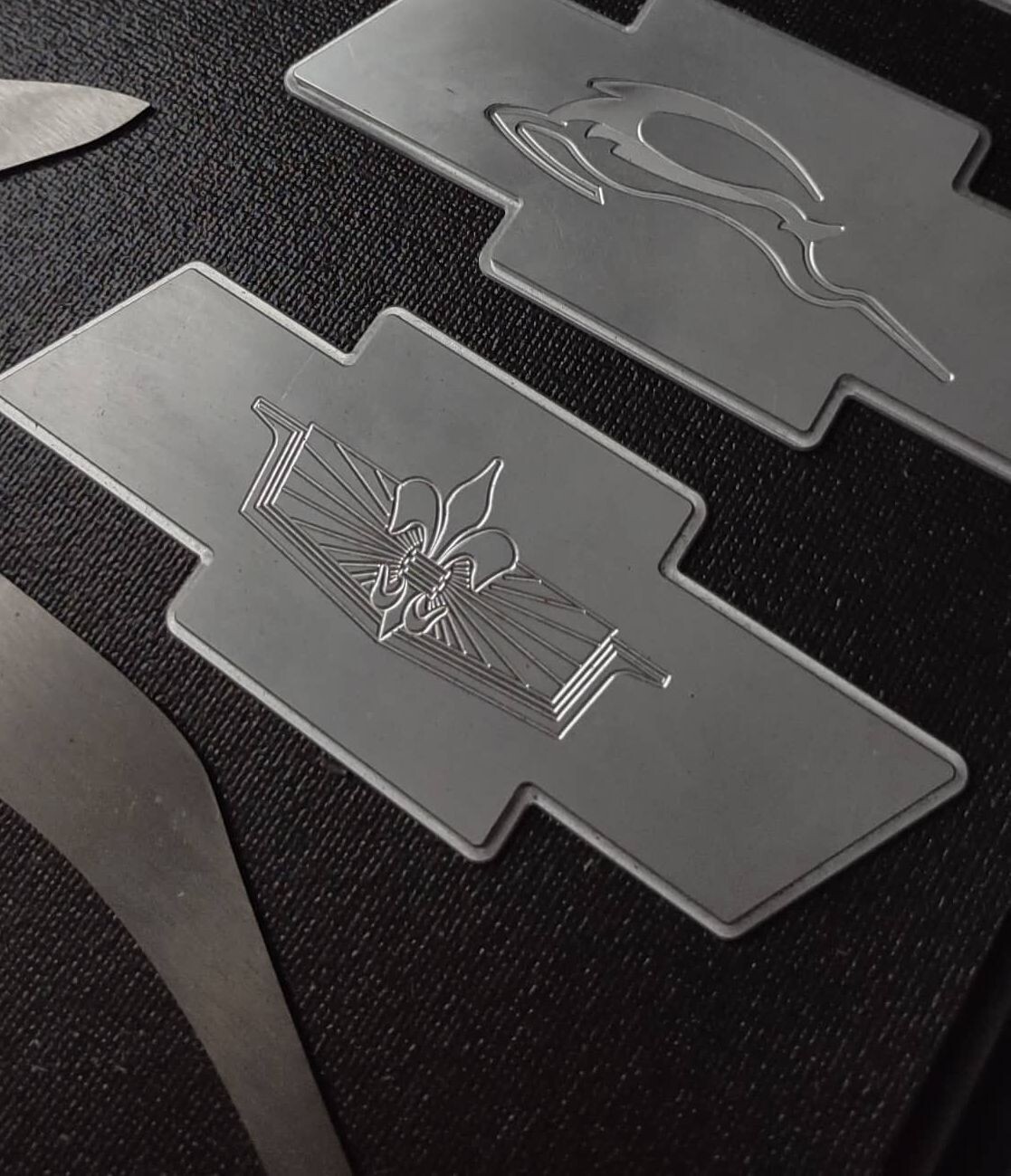 Billet Solid Bowtie with Engraving