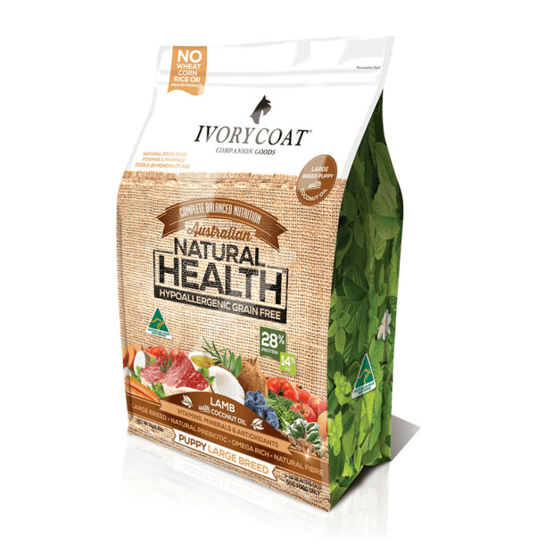 Ivory Coat Kibble Lamb Grain Free (Puppy Large Breed)