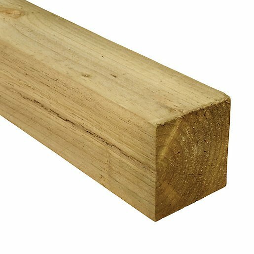 Treated Timber Posts 100mm x 100mm (Ex 4"x4")