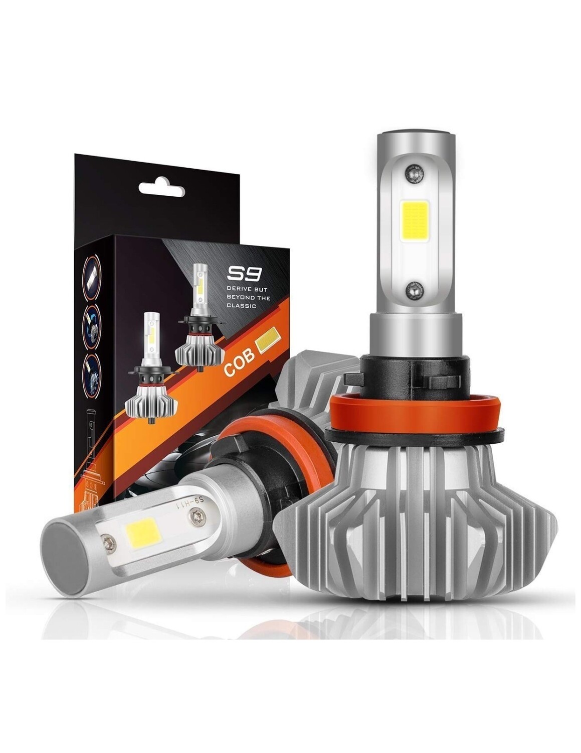 002 S9 LED Headlight Bulbs 7000LM IP68 Super Bright Car 002 S9 LED Headlight Bulbs 7000LM IP68 Super Bright Car