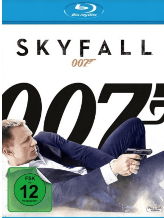 James Bond 007 - Skyfall (Blu-ray) Daniel Craig, Ralph Fiennes, Maggie