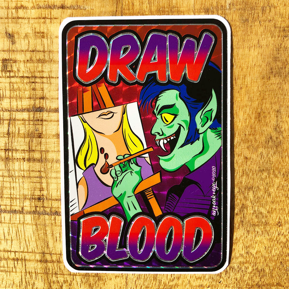 Draw Blood Handmade Designs x Readymade Objects An Oak Eye