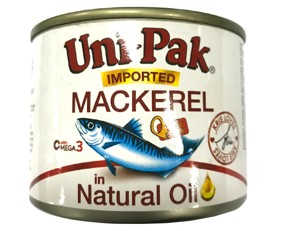 UniPak Imported Mackerel in Natural Oil 200g