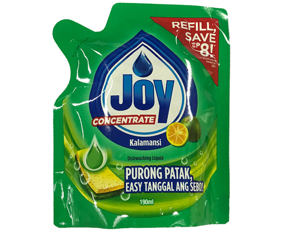 Joy Concentrate Kalamansi Dishwashing Liquid 190mL