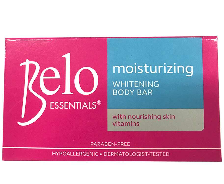Belo Moisturizing Whitening Body Bar with Nourishing Skin Vitamins 135g