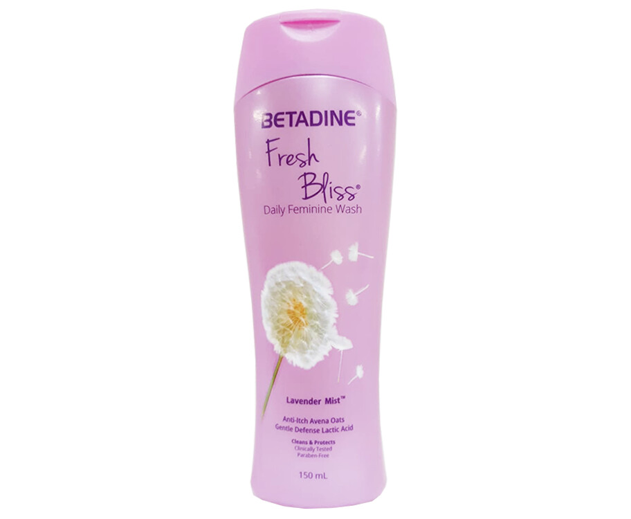 Betadine Fresh Bliss Daily Feminine Wash Lavender Mist 150mL