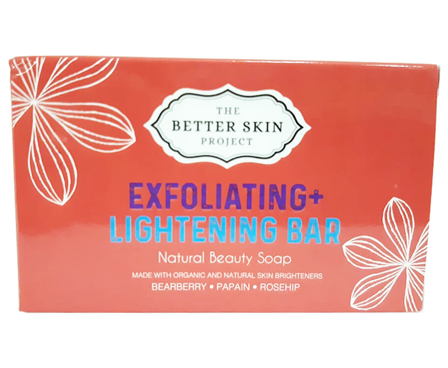 The Better Skin Project Exfoliating + Lightening Bar Natural Beauty