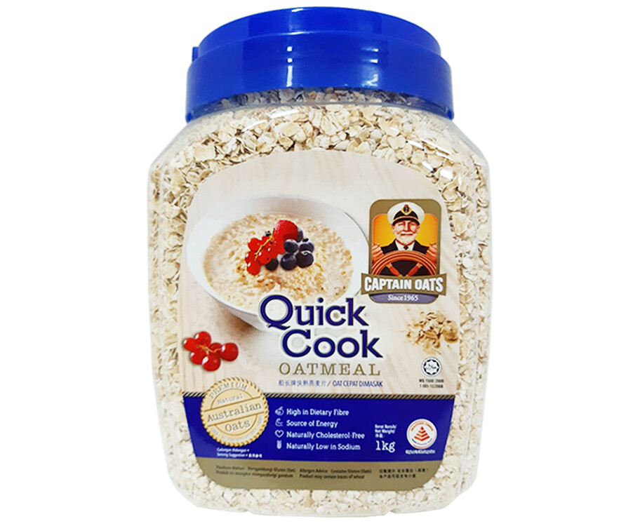 Captain Oats Quick Cook Oatmeal 1kg