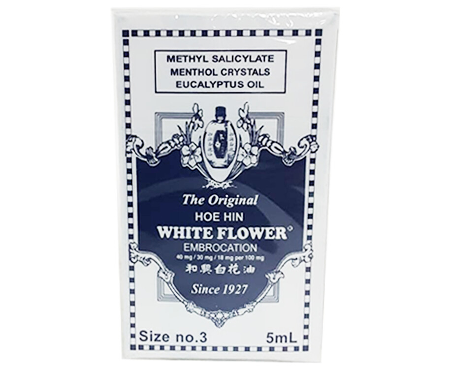 The Original White Flower Embrocation Size No. 3 5mL
