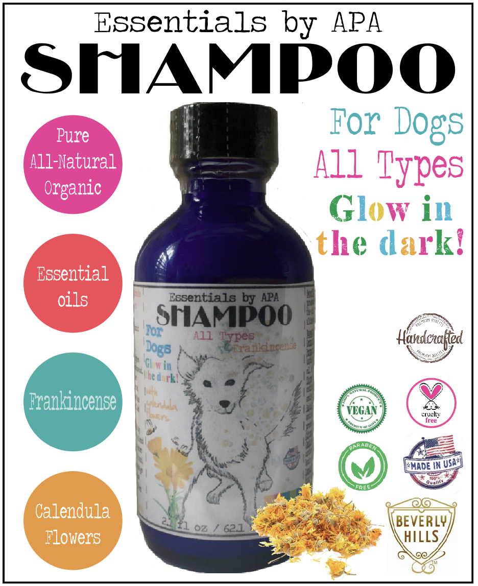 🧼🐕Shampoo forAll types Dogs Glow in the Dark Frankincense