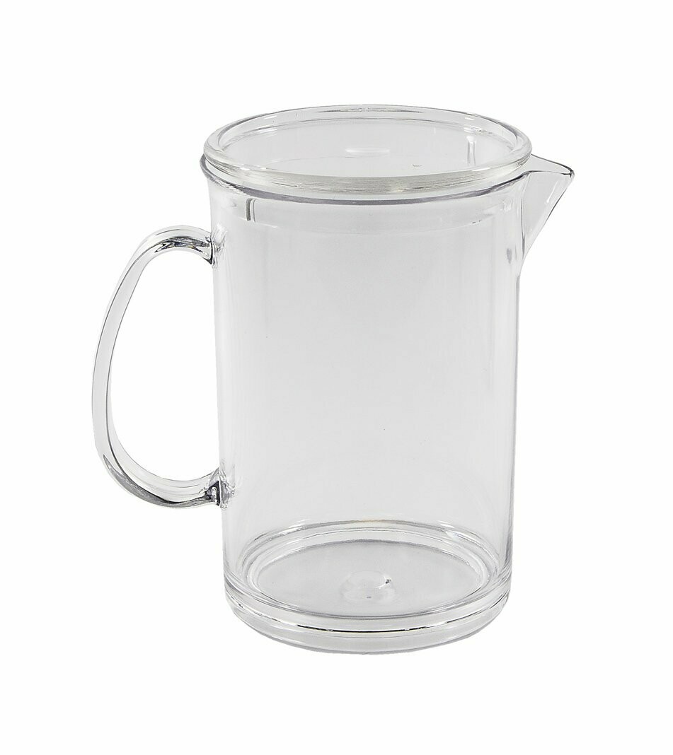 Poly320606C Pitcher & Lid 1000mL Carton Qty 6