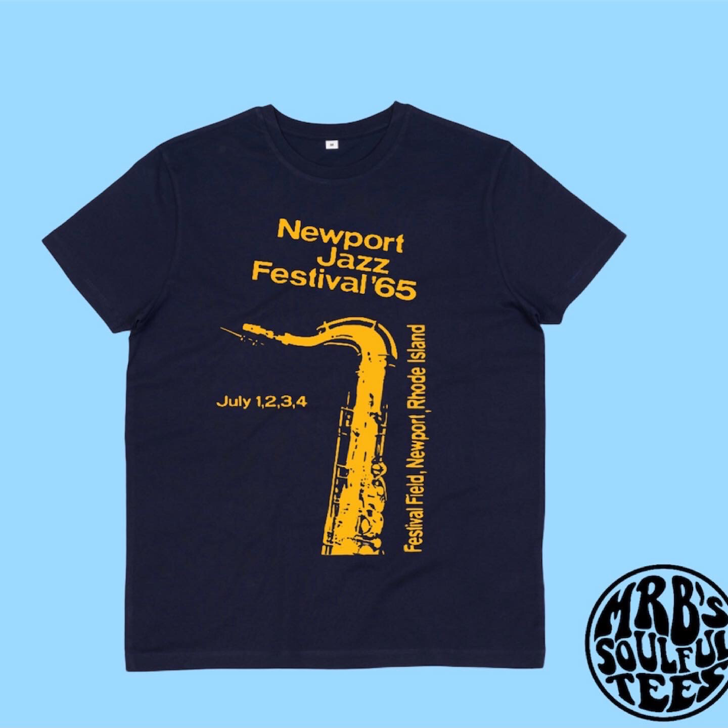 Newport Jazz Festival 65 Organic Cotton