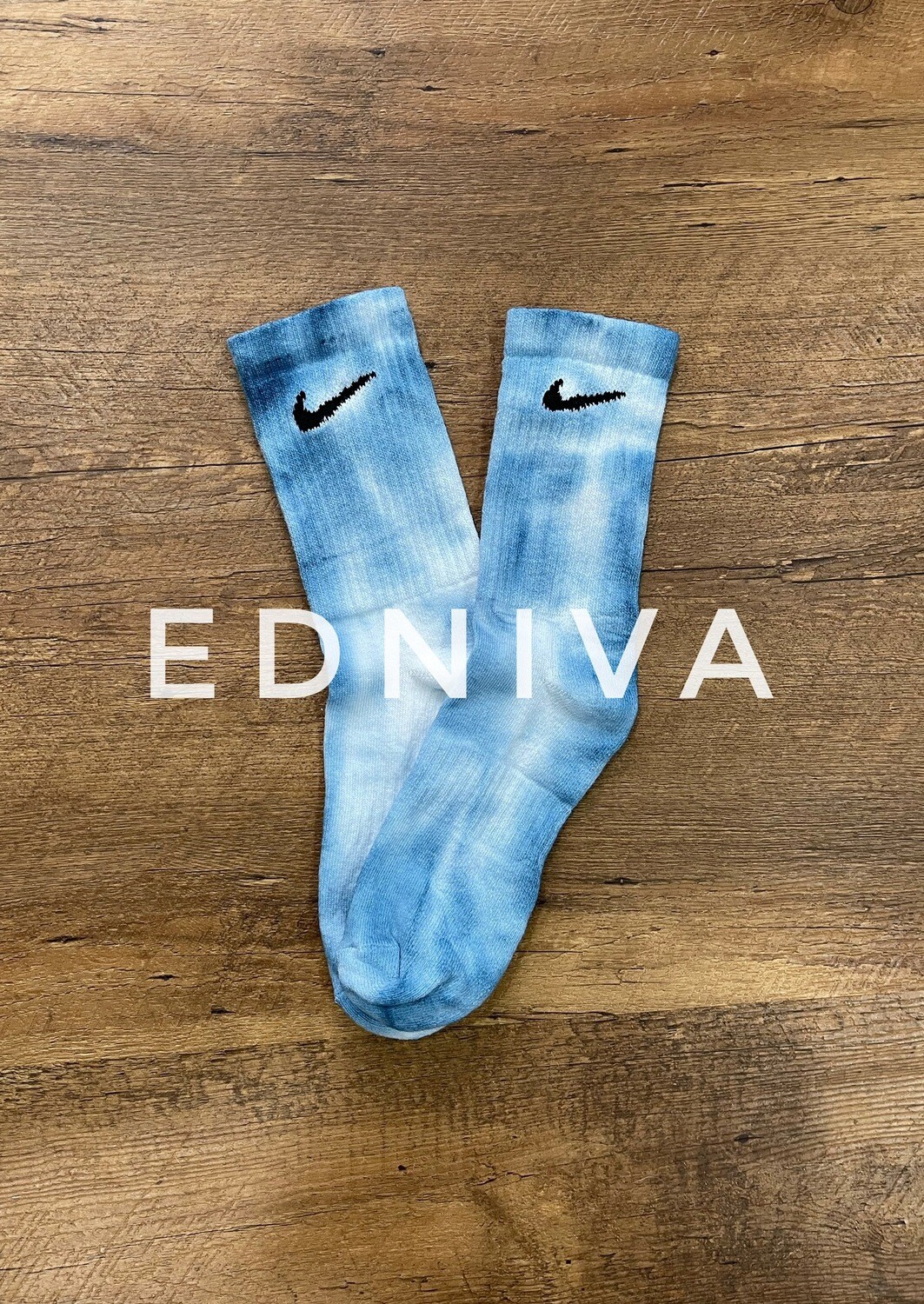 blue nike socks