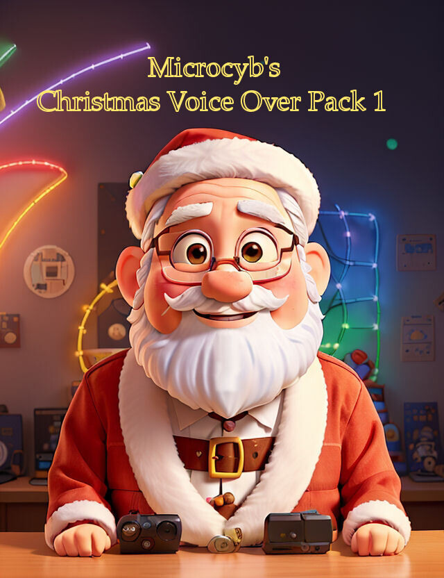 Christmas Voice Over Pack 1 for Christmas light shows LOR/xLights