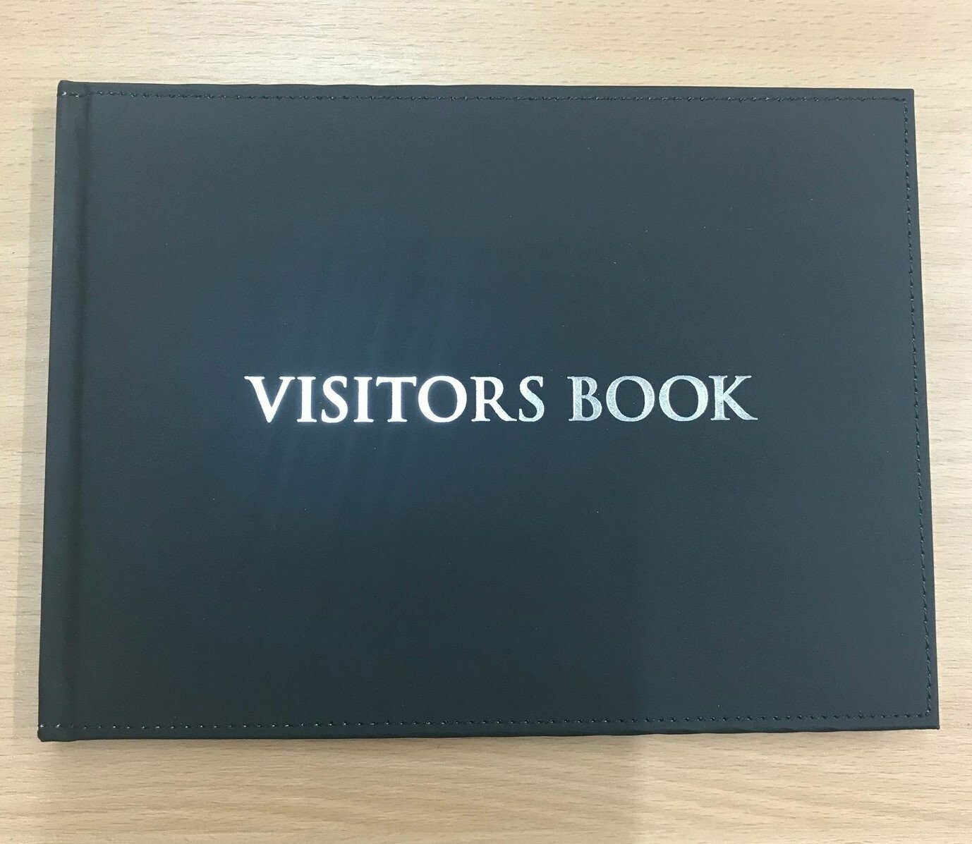 A5 Visitor Book Black