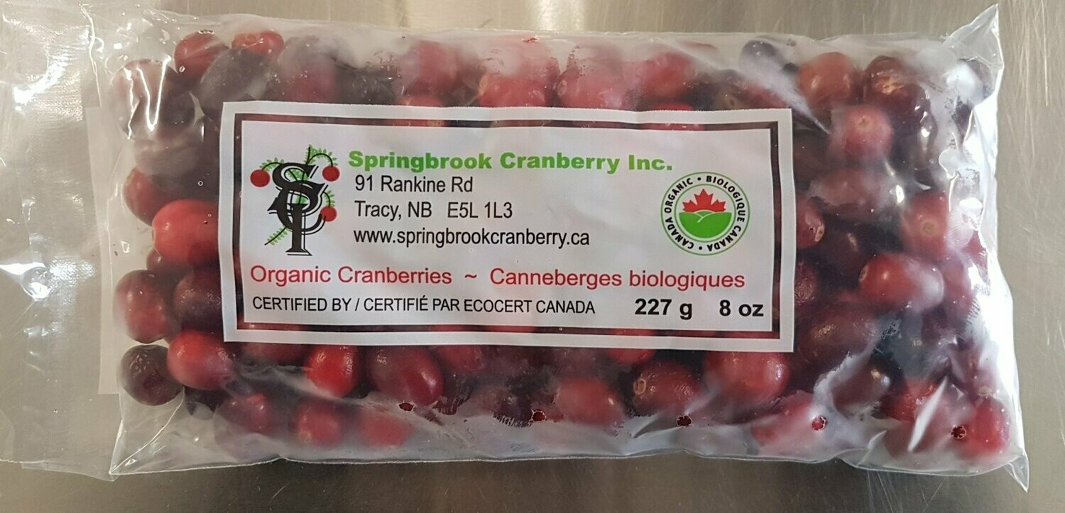 Fresh Organic Cranberries