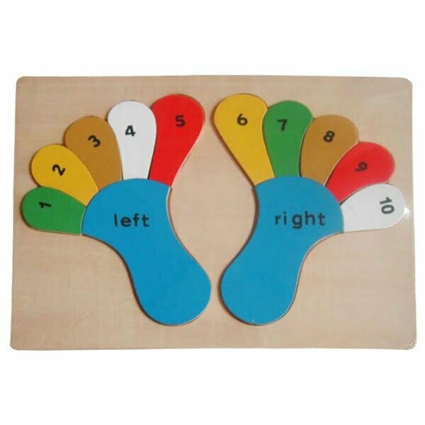 Wooden Puzzle Foot