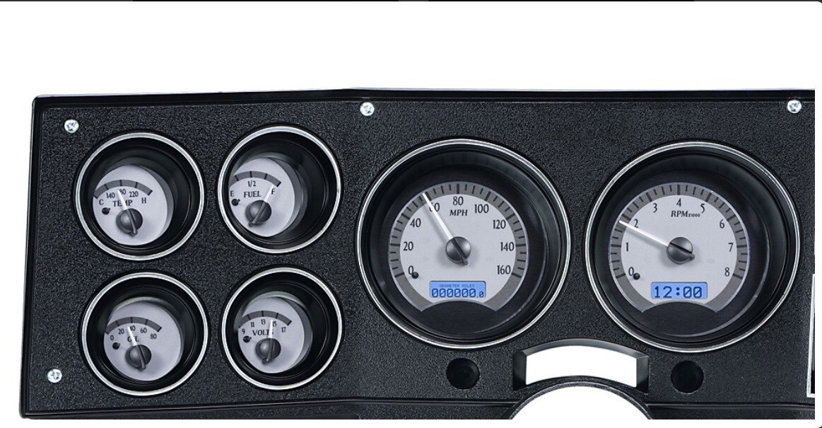 Dakota Digital VHX Gauges for 7387 Squarebody Truck