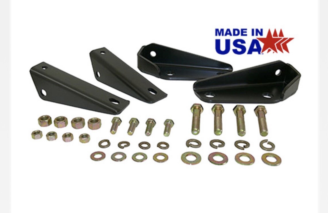 196372 Rear Shock Relocation Kit (Ships From Manufacturer)