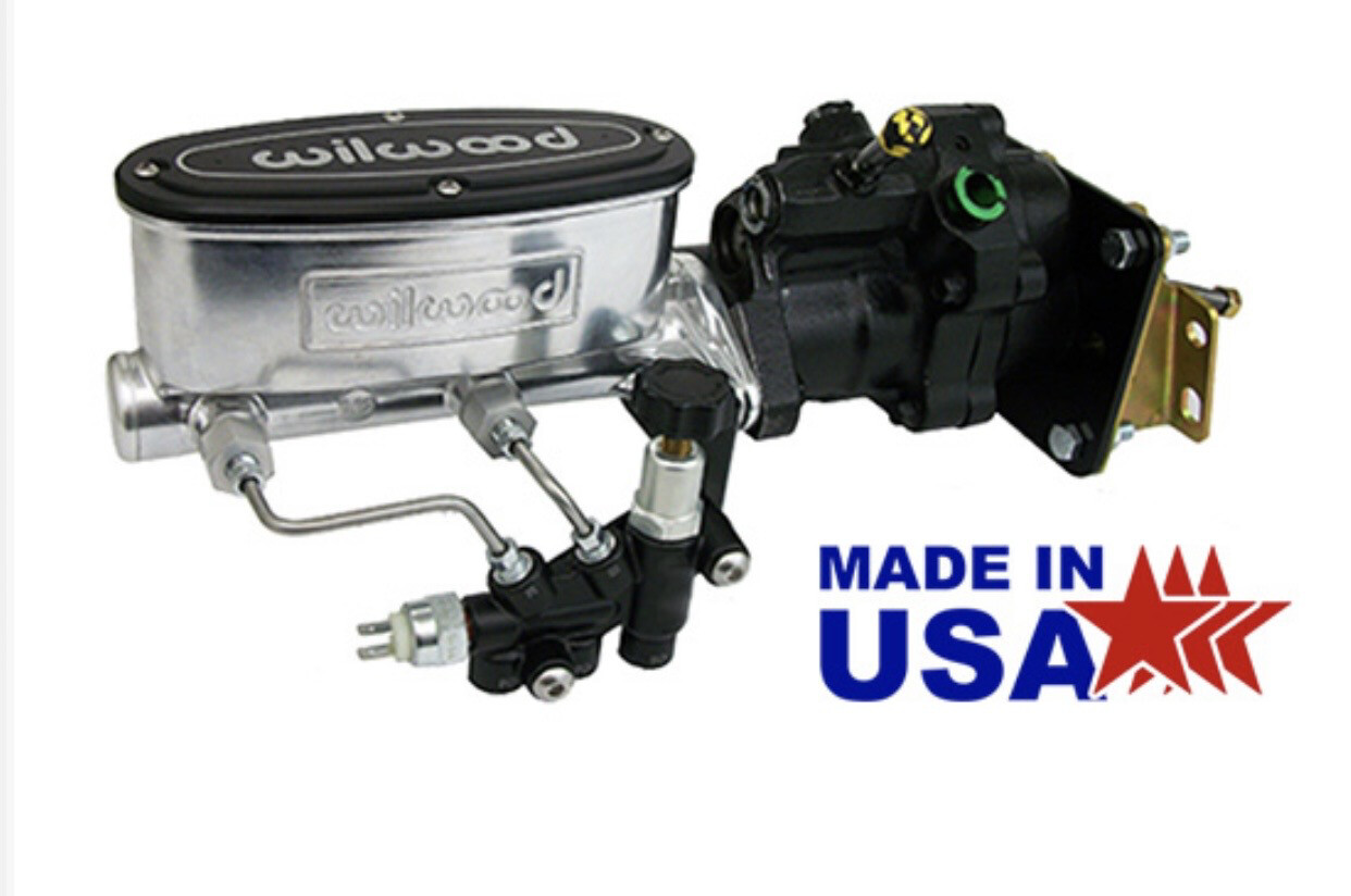 6772 GM Truck Hydropower Brake Boost Kit With Wilwood Master Cylinder