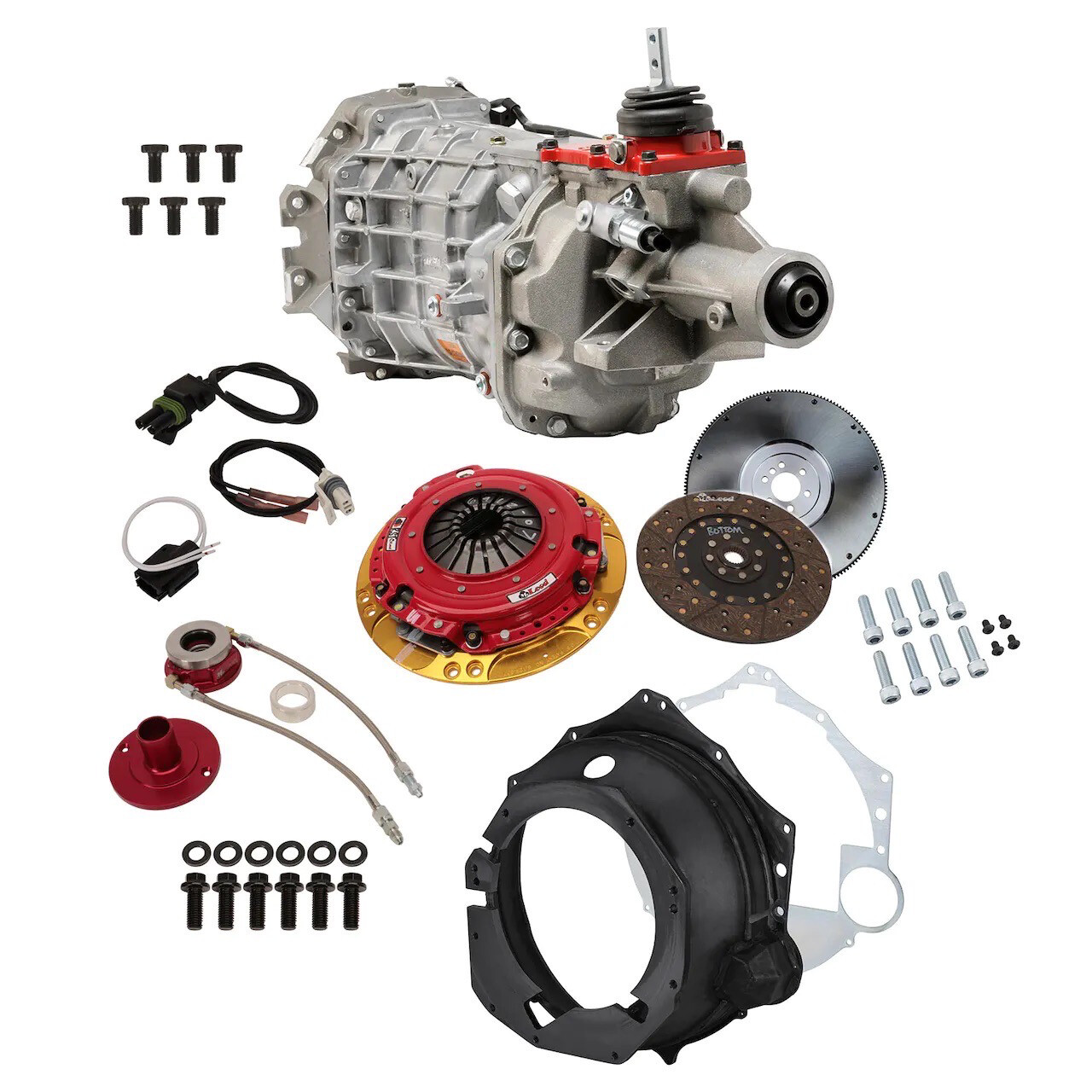 LS Swap Tremec T56 6 Speed Transmission Kit. Rated