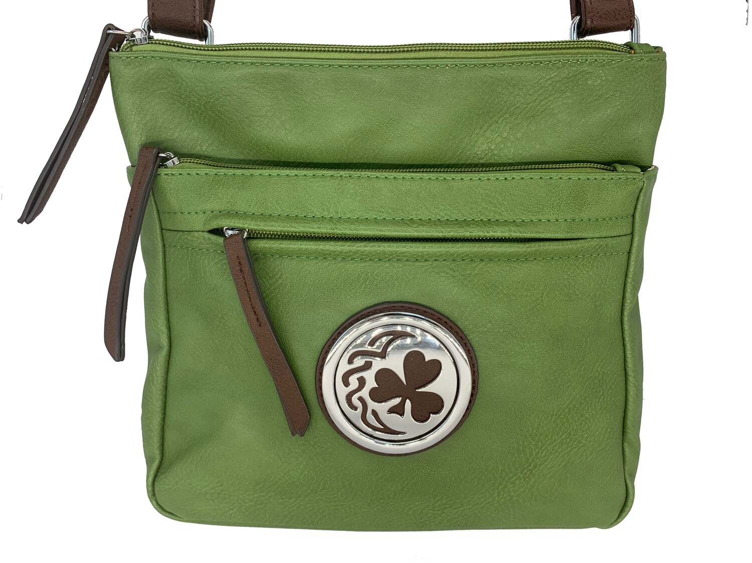 borough roll top bag medium in olive