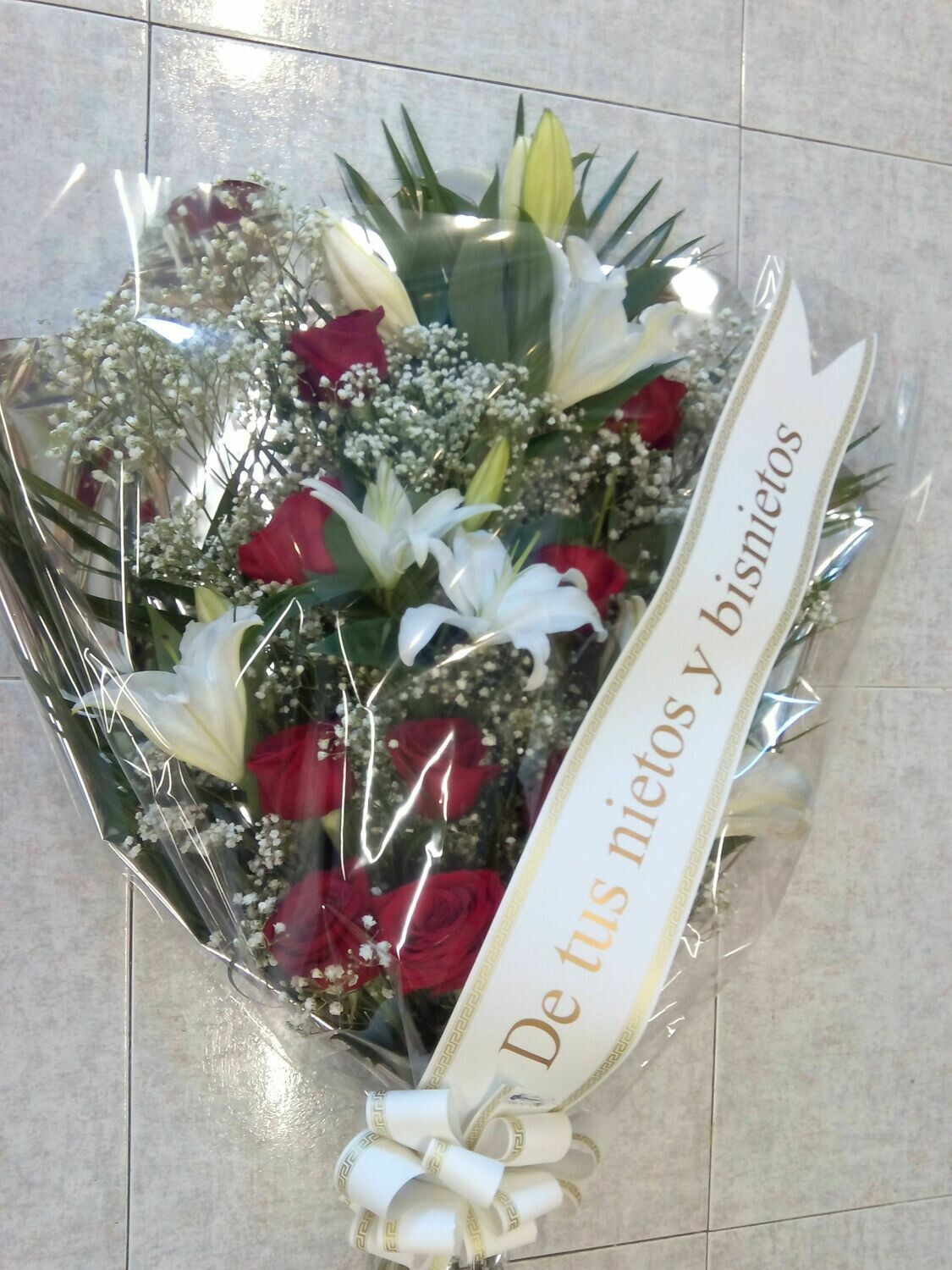 Ramo de flores para funeral 2