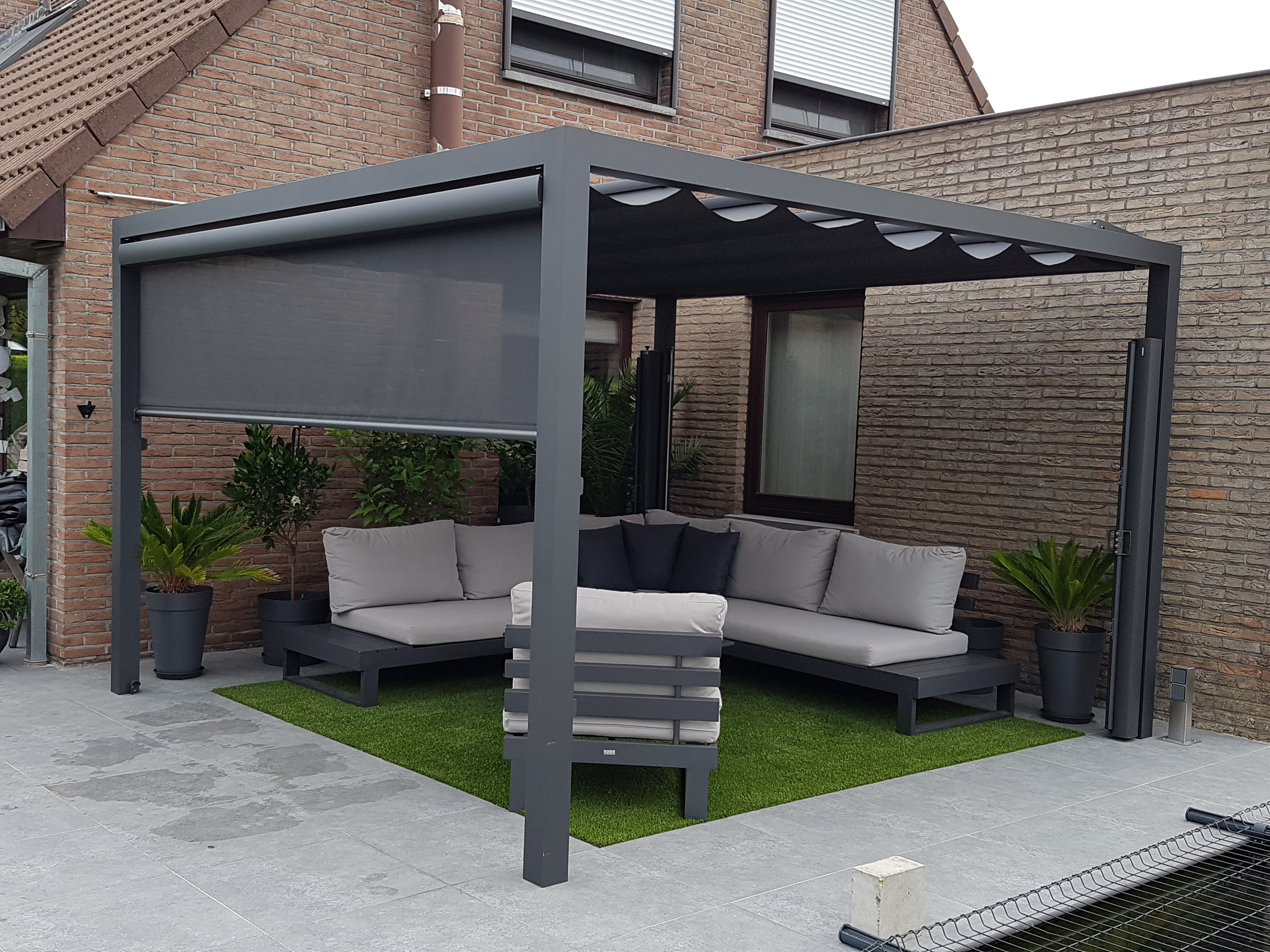 Accessoires voor aluminium pergola's