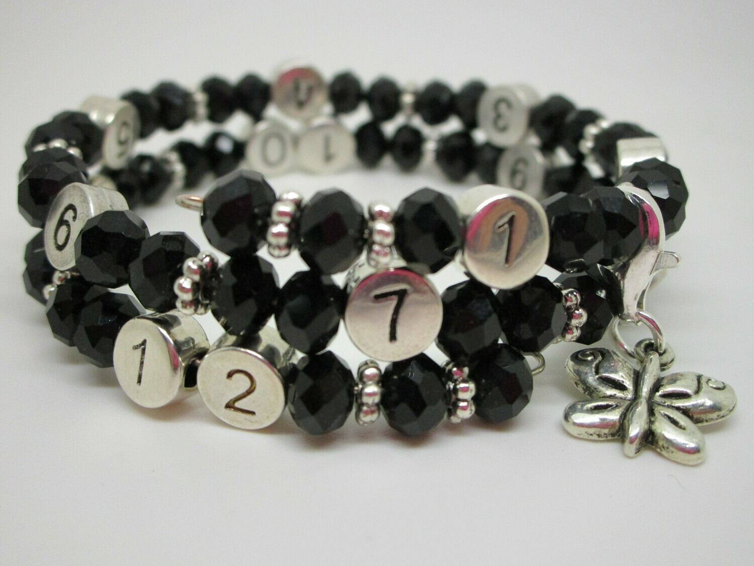Bracelet Allaitement Rhodonite - Mémoriser Heures Tétées Et Biberons