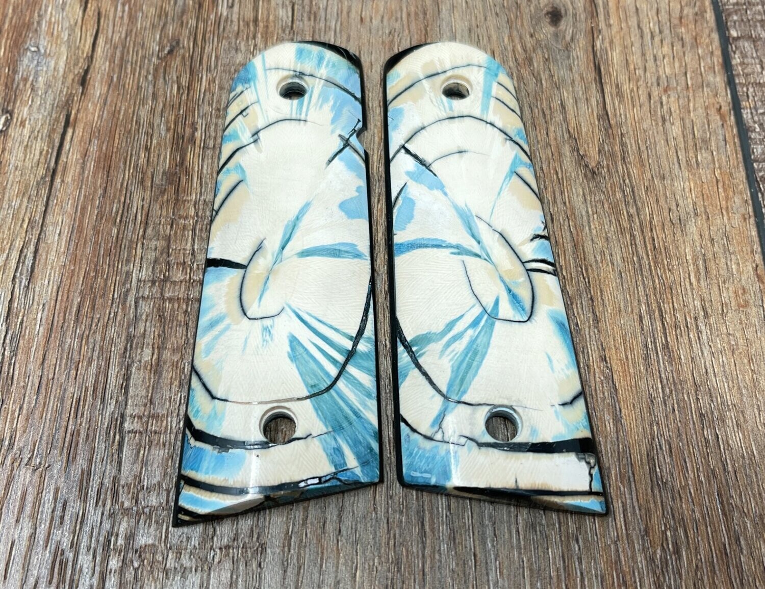 Mammoth Ivory Grips for 1911