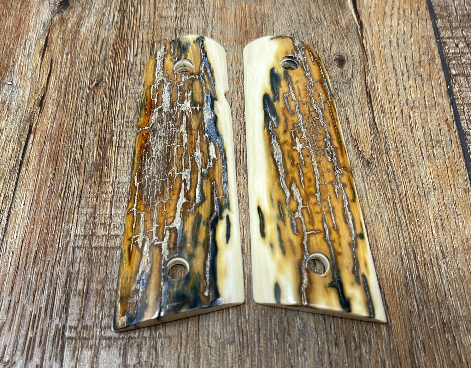 Mammoth Ivory Grips for 1911