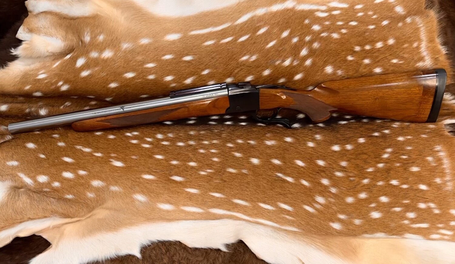 4 Digit Ruger No. 1 .33 Walker Mag Single Shot Rifle