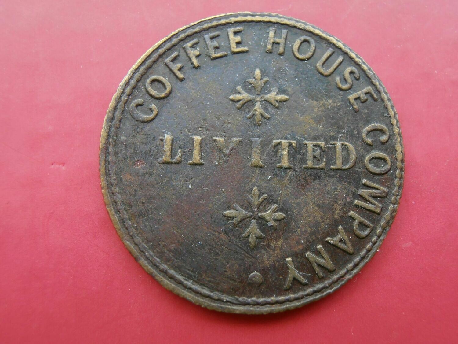 Coffee House Company Threepence Token