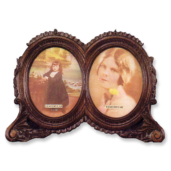 Double Antique Reproduction Picture Frame
