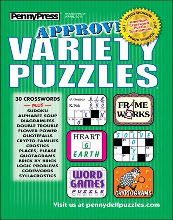 Approved Variety Puzzles inmate Magazine Subscriptions