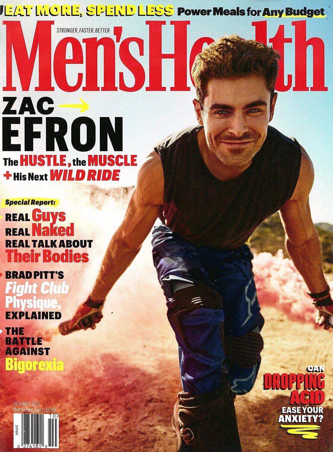 Men's Health Magazine Zac Efron 10